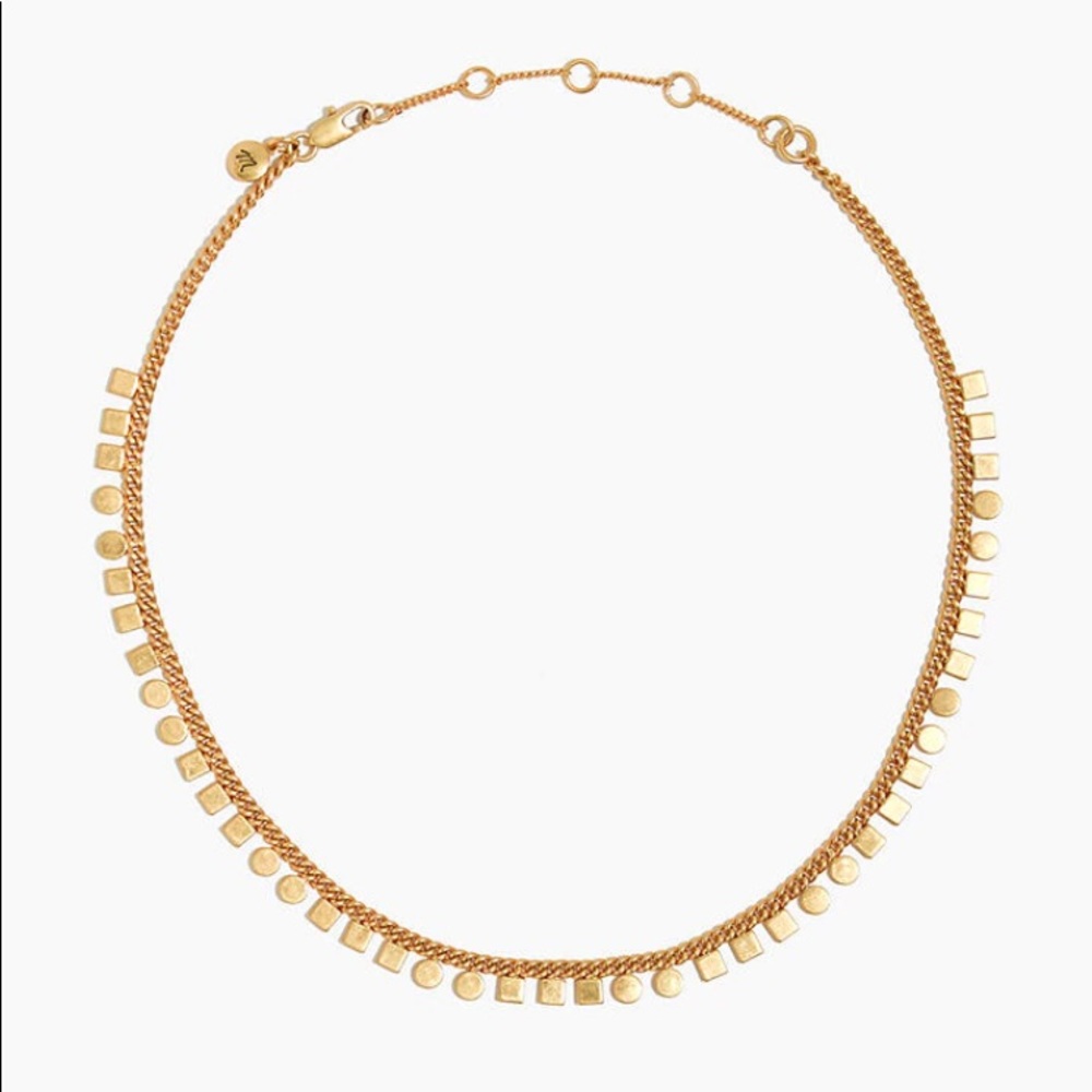 Madewell mini Geochain chain necklace